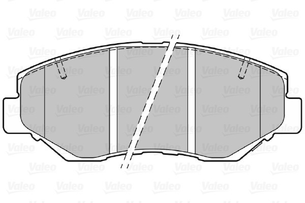 VALEO 301757 FIRST set placute frana,frana disc