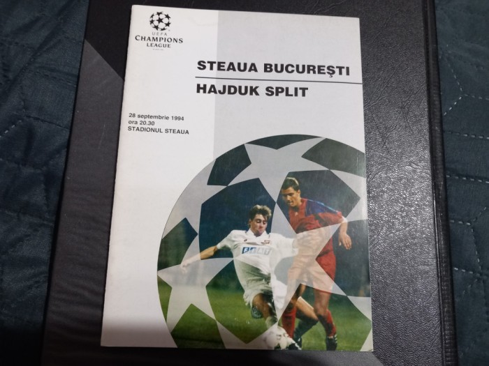 program Steaua - Hajduk Split