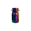 Ornament toba colorat inox universal sport tuning intrare 60mm iesire 70mm lungime Cod: C84, Lumi LUXURY