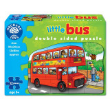 Puzzle Fata Verso Autobuz (12 Piese) Little Bus