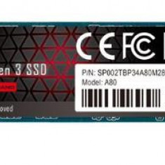 SSD Silicon Power P34A80, 512GB, M.2 PCIe Gen3 x4 NVMe