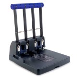 Cumpara ieftin Perforator hartie 4 perforatii 150 coli metal Negru Rapesco 4400 Perforator metalic Rapesco 4400 cu 4 perforatii 150 coli negru