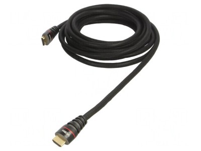 Cablu HDMI 1.4 PVC Textil 5m foto