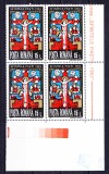 TSV$ - 1993 LP 1309 SFINTELE PASTI BLOC X 4 MNH/** LUX