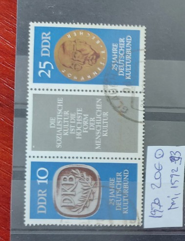 TS21 - Timbre serie DDR - 1970 Mi1592-93