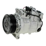 Compresor aer conditionat Audi A4 (B6/B7), 2000-2007, A6 (C6), 2004-2012; Seat Exeo 2008-2013; rola curea 100 mm, 6 caneluri, de tip Denso: 6SEU14C,, SRLine