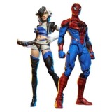Marvel Rivals Marvel Legends Set 2 figurine articulate Spider-Man &amp; Luna Snow 15 cm