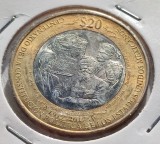 280. Moneda Mexic 20 pesos 2017 (100th Ann. of the Constitution of Mexico), America Centrala si de Sud
