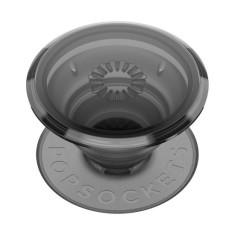 Suport pentru telefon - Popsockets PopGrip - Translucent Black foto