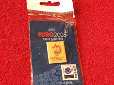 Insigna fotbal - UEFA EURO 2008 Austria-Elvetia foto