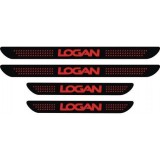 Set protectie praguri Dacia Logan
