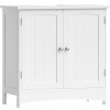 VASAGLE Dulap baie baza lavoar, cu 2 usi, 2 rafturi, alb 60x60x30 cm, alb Household NewTrend