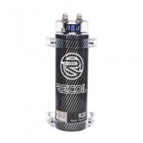 Condensator Auto 2F Recoil R2D Digital, 10-16V, 1200W, Voltmetru Digital Rosu, ESR Scazut