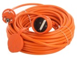 Prelungitor alimentare 20m portocaliu 3x1,5mm2