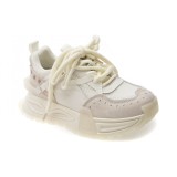 Pantofi sport GRYXX albi, 90511, din material textil