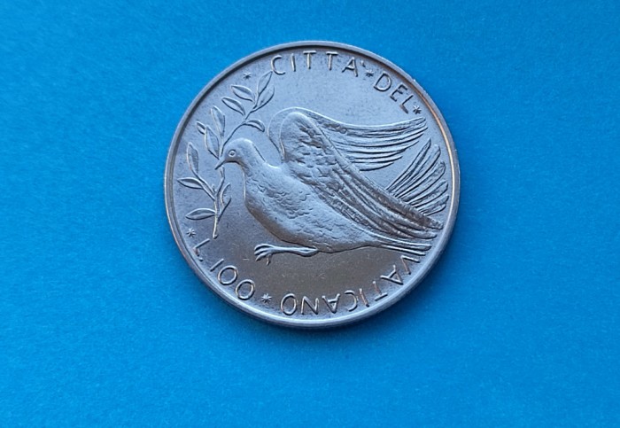 100 Lire 1972 Vatican-AUNC++