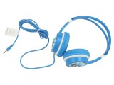 Căști Over-Ear Albastre Jack 3.5mm 1.2m 85dB