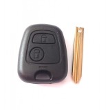 Cheie completa Citroen, 2 butoane, cu electronica si cip, ID 46, fara logo