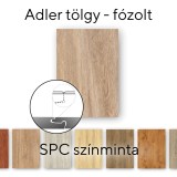 Mostra Parchet Laminat SPC Leziter Adler Stejar Vinil, 30x18cm, Impermeabil, Strat Acustic IXPE