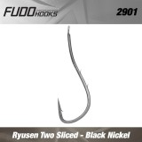 CARLIG FUDO RYUSEN TWO SLICED BN (black nickel) Nr.7 15buc/plic