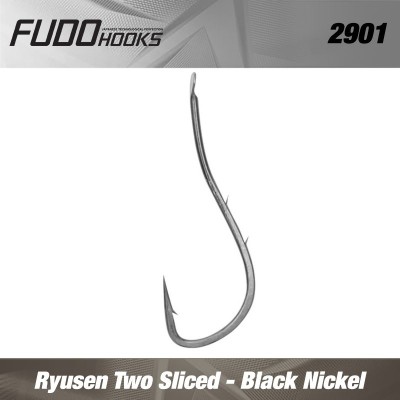 CARLIG FUDO RYUSEN TWO SLICED BN (black nickel) Nr.14 18buc/plic foto
