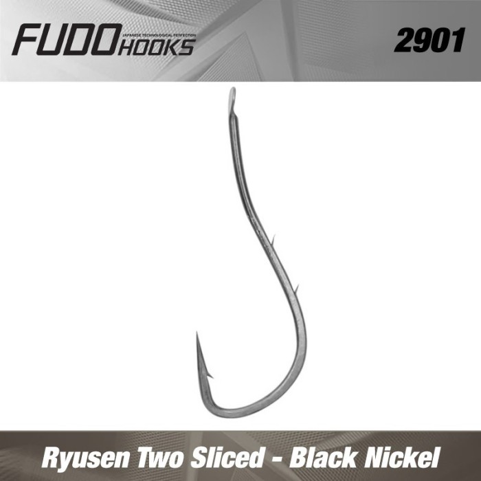 CARLIG FUDO RYUSEN TWO SLICED BN (black nickel) Nr.14 18buc/plic