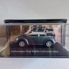 Macheta Volkswagen New Beetle Cabriolet - 2003 1:43 Deagostini Volkswagen
