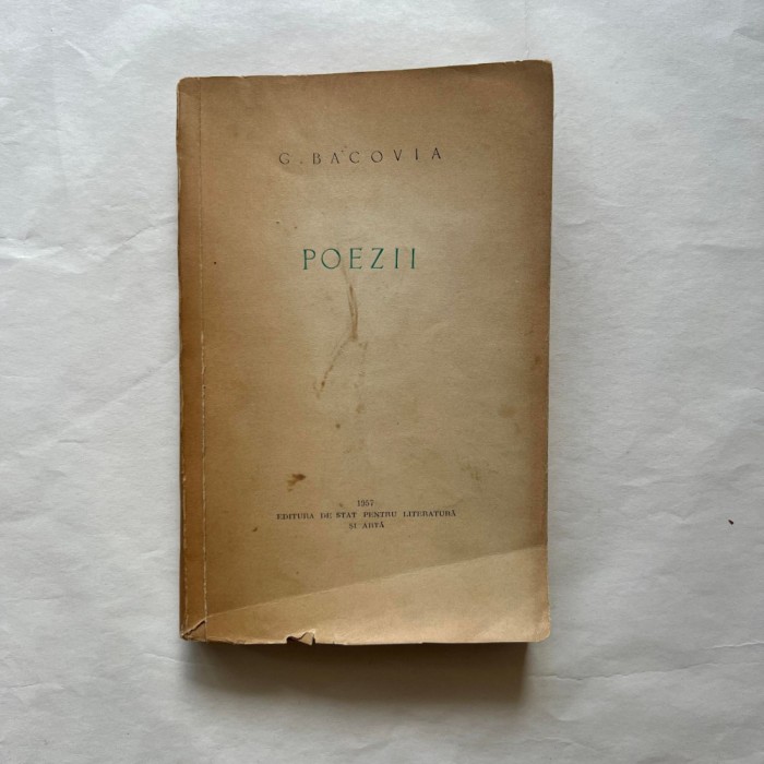 George Bacovia - Poezii