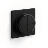 Intrerupator smart / inteligent Philips Hue Tap, Wi-Fi, 4 butoane, montaj aparent / telecomanda, negru