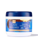 Cremă multifuncțională hrănitoare cu cacao și vanilie &ndash; hidratare și răsfăț