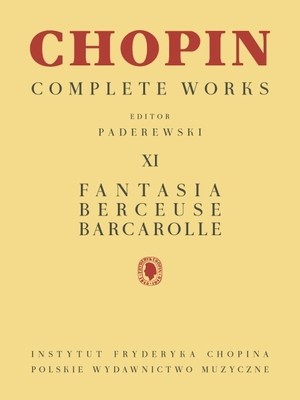 Fantasia, Berceuse, Barcarolle: Chopin Complete Works Vol. XI foto
