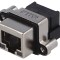 Soclu RJ45 IP67 Montare Panou 90&deg;