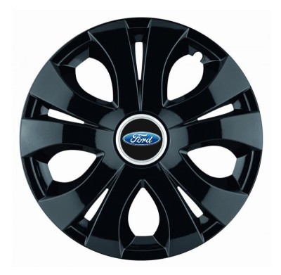 Set 4 Capace Roti pentru Ford, model Top Black, R15 foto