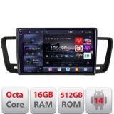 Navigatie Peugeot 508 2010-2018 Edotec Kit-5637 8 core QLED 2K 16+512 360 Android Waze USB Navigatie Internet Youtube Radio CarStore Technology