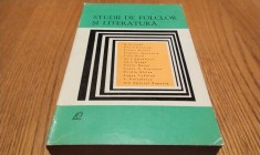 STUDII DE FOLCLOR SI LITERATURA - H. H. Stahl, Dan Simonescu - 1967, 750 p.