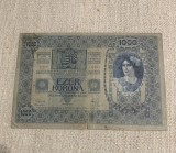 Bancnota 1000 coroane 1902 austro-ungaria fără supratipar