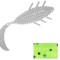 CREATURA LEFTAIL COLMIC 3.5&#039;&#039; 8.9cm CHARTREUSE PEPPER