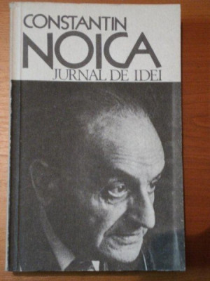 JURNAL DE IDEI de CONSTANTIN NOICA,BUC.1991 foto