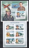 Comore 2009 - Pionieri ai aviației, Coliță + Bloc, NDT, RARE, Cota 34 EURO, MNH