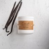Lumanare parfumata handmade din ceara naturala de soia 100%, aroma Vanilie neagra, Recipient ceramic alb, 150 g