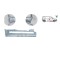Prag FIAT DOBLO (152/263), 01.2010-12.2014, partea dreapta, spate; metal galvanizat,