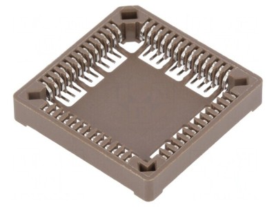Soclu Circuite Integrate PLCC52 Bronz-Fosfor Cositorit 1A foto
