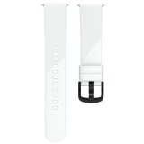 Cumpara ieftin Curea silicon, compatibila Amazfit Active, telescoape Quick Release, Alb