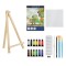 Set Pictură, Acrilic, 42 Piese, Multicolor, șevalet Lemn, Accesorii Pictură