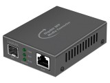 Converter LOGILINK RJ45-SFP 1Gbps negru aluminiu