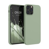 Husa pentru Apple iPhone 12 Pro Max, Silicon, Verde, 52644.172, Carcasa, Kwmobile