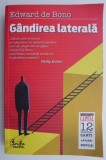 Carte Gandirea laterala Edward de Bono Beletristica Anticariat Stare buna