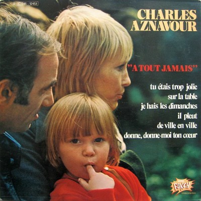 Vinil LP Charles Aznavour &amp;ndash; A Tout Jamais (VG+) foto