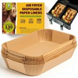 Hartie de copt pentru AirFryer 21x14cm 50buc Handy KitchenServ