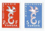 |Belgia, Europa CEPT, 1958, MNH